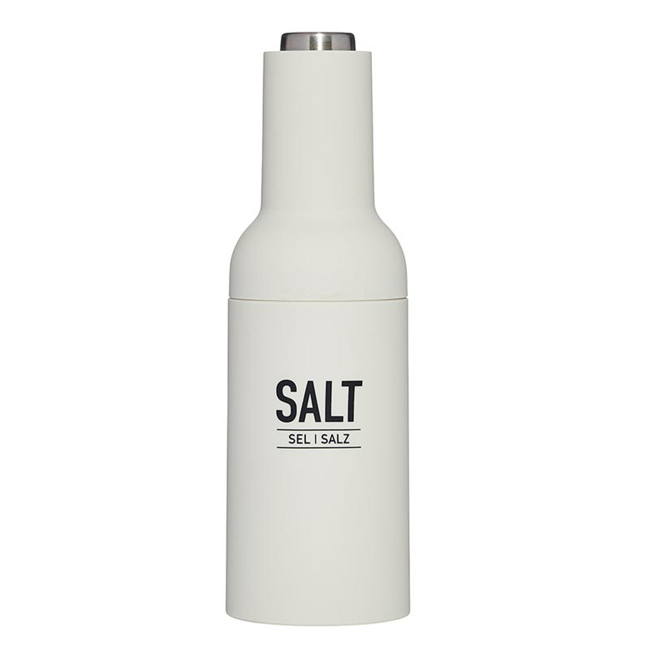 White Ceramic Electric Salt Grinder