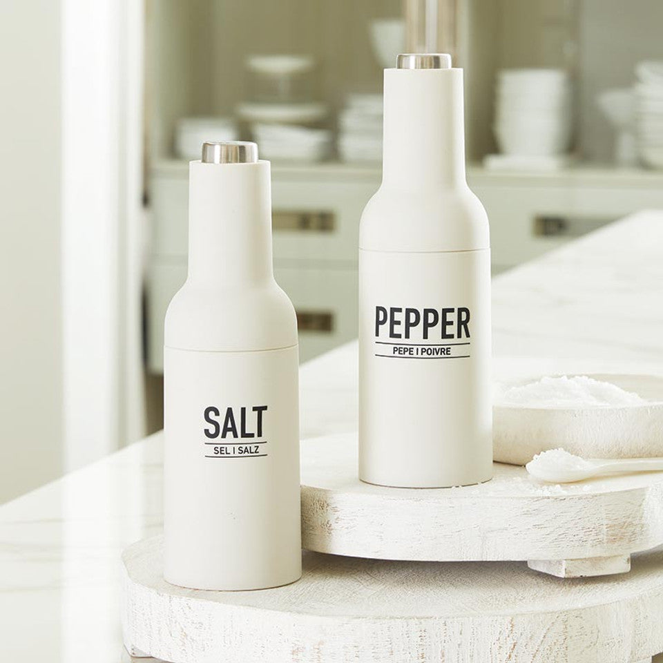 Electric Salt and Pepper Grinder Set