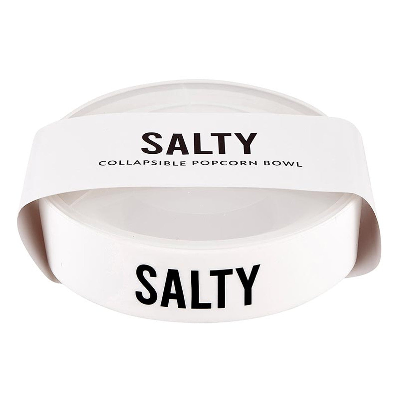 Salty Silicon Popcorn Popper Microwave Bowl