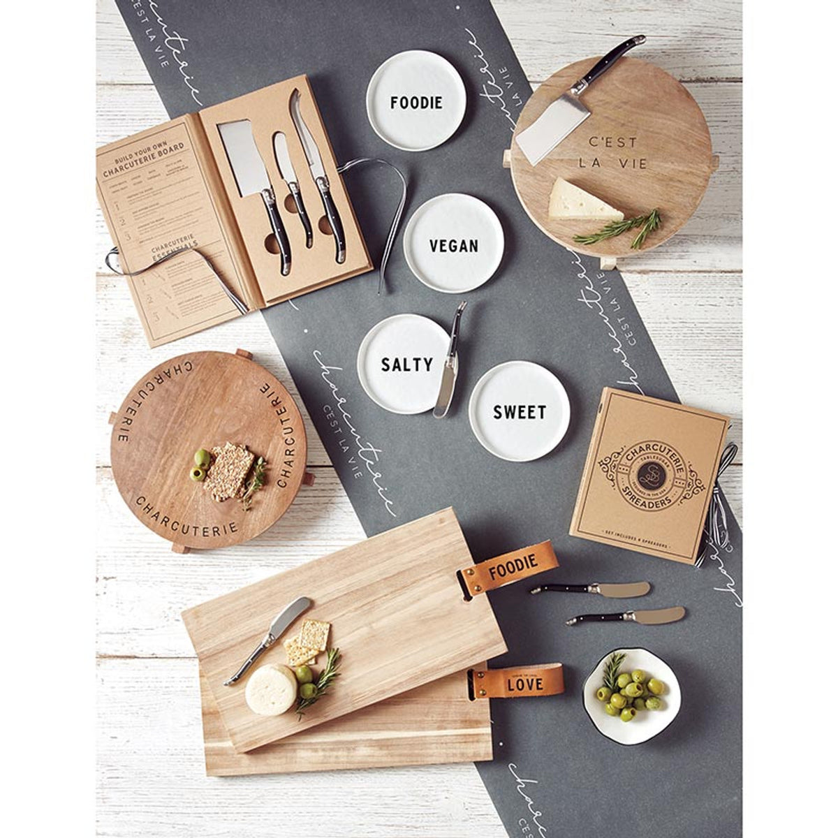 Local Love Serving Board (Natural Wood)