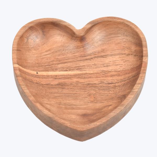 Hand-carved Heart Shaped Trinket Dish